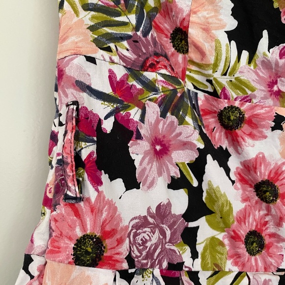 Aryeh strapless A-line floral dress - Picture 3 of 5